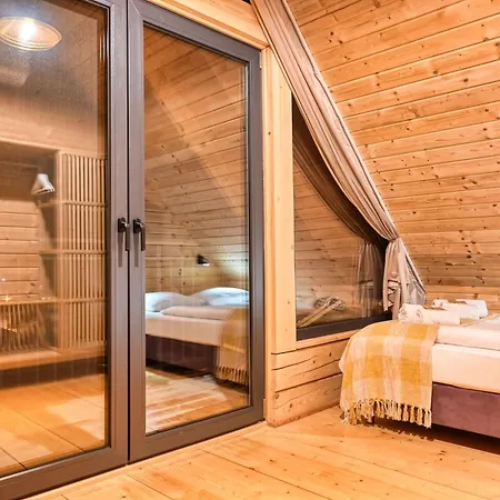 Osada Bożków Z Jacuzzi Domek alpejski Bozkow